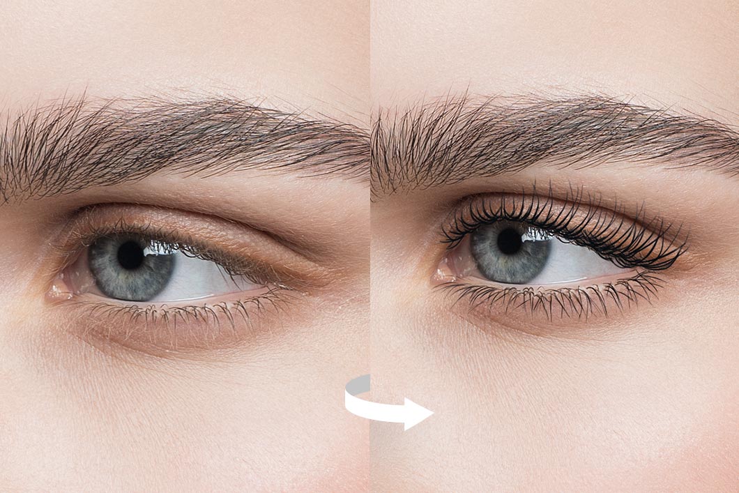 RefectoCil Lash Lift Kit Vorher/Nachher